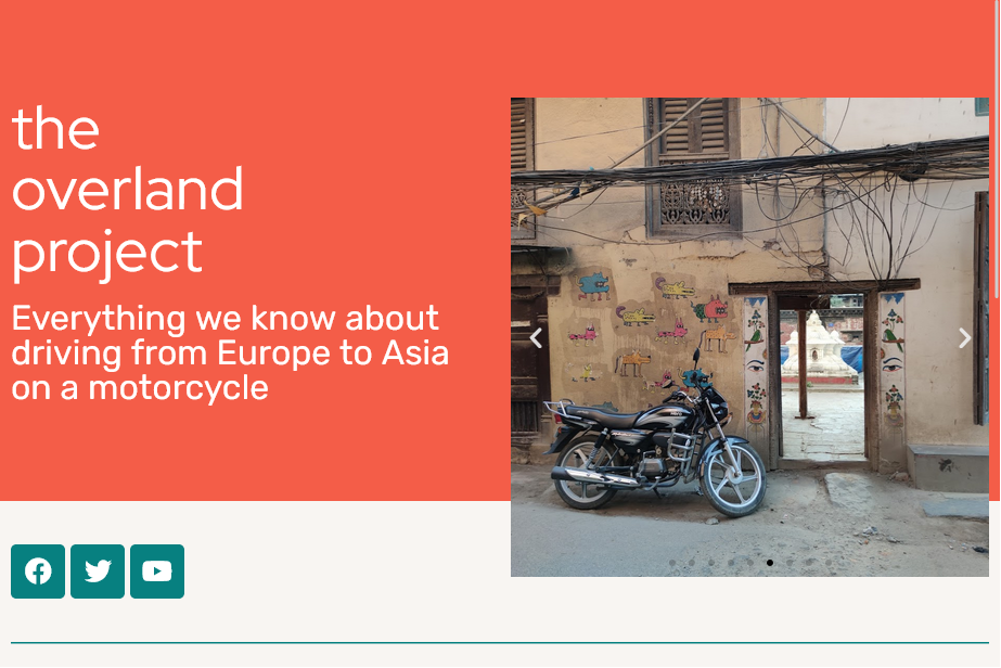 website template portfolio